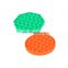 baby anti stress square various shapes funny anxiety relief gradient simple squeeze dimple fidget toys for kids