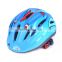 Factory cuctom blue street kids bicycle safest helmet for girls