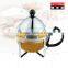 glass tea pot , Tea brewer ,Stainless steel tea maker,Japanese design