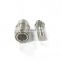 Stainless Steel Push Pull Type Quick Release Hydraulic couplings For Medical Equipment