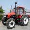 110hp 4*4 wheel drive used farm tractor mini sonalika tractor with front loader for sale