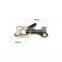 Hot Sale Strong Durable Metal Skirt Silver Hook Button Buckle Snap Button For Clothing And Handbag