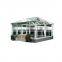 China durable hot sale aluminum profile frame outdoor elegant sunroom/winter garden room with tempered glass