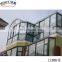 triangle roof aluminum profile sunroom panels for sale