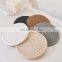 Amazon Heat-Resistant Woven Cotton Rope Cup Coaster Absorbent Braided Coasters For Drinks
