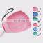 Trendy Travel Sport Outdoor Customized Green Leaf Plastic Bowl Wholesale Drinking Pet Travel Portable Dog Water Bottle