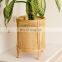 Hot Sale Beautiful Rattan Plant Stand / Rattan Bali Planter Boho Plants Basket Wholesale