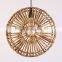 Water Hyacinth Round Pendant Lights Handmade Lighting Ceiling Decor Lampshade