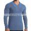 Hot Sale Fashion Long Sleeve Outdoor Athletic Pullover T Shirt Custom Sweatshirt Causal Sport Top Men's Gym Fitness Clothes