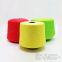 100% Polyester Viscose Raw White Fiber Ring Blended Yarn from China