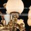 2016 new zinc alloy modern candle chandelier