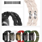 Cinturón de reloj de reemplazo de dise?o personalizado de lujo, elegante y deportivo de silicona suave para la serie Iwatch 7 8 9 6s