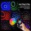 Bulk Disco Ball Light with Pattern Projection - 10 FT USB Cable, Home & Club Event Lights
