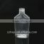 3oz 85ml transparent rectangular pet liquid bottle for sale