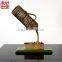 Home Decoration Bronze Pour coffee Statue Modern Sculpture Patented