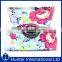Printed Rose Garden Rotating Tablet Case For iPad 4