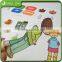 cheap price half-transparent a3 vinyl sticker paper for children