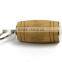 Customized wood barrel usb 8GB logo printing