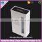 black pearl paper printing cosmetic cardboard box with transparent window