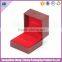 Luxury crocodile leather special paper printing custom logo design jewelry box for necklace with insert holder