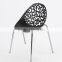 New Product Cheap Hotel Dinning Wedding PP Plastic Hollow Metal Price Steel Banquet Chair                        
                                                Quality Choice