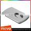 Polished aluminum metal card holder for business gift