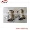 sanitary stainless steel pipe fitting tri clamp spool with threaded drain