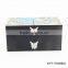 High end mother of pearl velvet jewellery boxes with lock and drawer