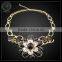 wholesale Jewelry Brand new arrived China fashion white gold statement necklace