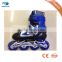 fashion shoes skate roller, 4 wheels roller shoes with retractable button