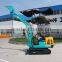 2.2 ton Mini hydraulic excavator with rubber track / cheapest china mini excavator /2.2 t mini excavator