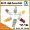 9~18V the shortest and super bright 5W T10 car LED bulb 3014 18 LED