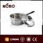 Nobo Wholesale Stainless Steel Milk Pot With Steel Lid