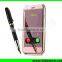 Hot selling smart visible flip leather phone case for iPhone6 6s leather pouch