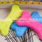 cookie shaped rubber squeaky pet dog chew toy