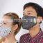 Customize winter warm anti dust cotton face mask with replaceable filter