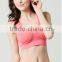 Seamless lace underwear zero bound without rims gather sports lingerie bra sports underwear vest bottoming