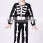 Halloween wholesale kid's bone costume kids costumes wholesale Skeleton pajamas