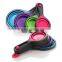 4-Piece Set collapsible silicone spoon & Measuring Cup