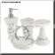 decal 4 pcs ceramic wash accessory sets