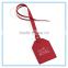 custom made silkscreen logo leather luggage tag/high quality pu leather luggage tag/leather luggage tag