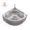 NSF Stainless Steel Hand Sink, Wall Mounted Stainless Steel Hand Wash Sink for Commercial Kitchen