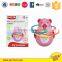 Cartoon Roly-poly dolls,plastic tumbler with music and light