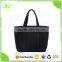 Fashion Design Plain Colour Carrying Canvas Handbag without Logo