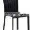 Z621-3 cheap price black leather high back dining chairs