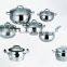 stainless steel kitchen pot and pan sets