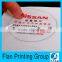 Basic Vinyl Transparent Label Stickers Printing