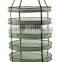 Drying rack with knock down 6 layers 61cm round for Garden Greenhouse