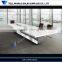 Best selling triangle conference table, fireproof stone conference table