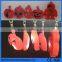 OEM christmas children cute shape silicone doll keychain